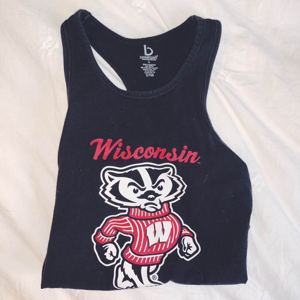 Wisconsin Badgers tank top